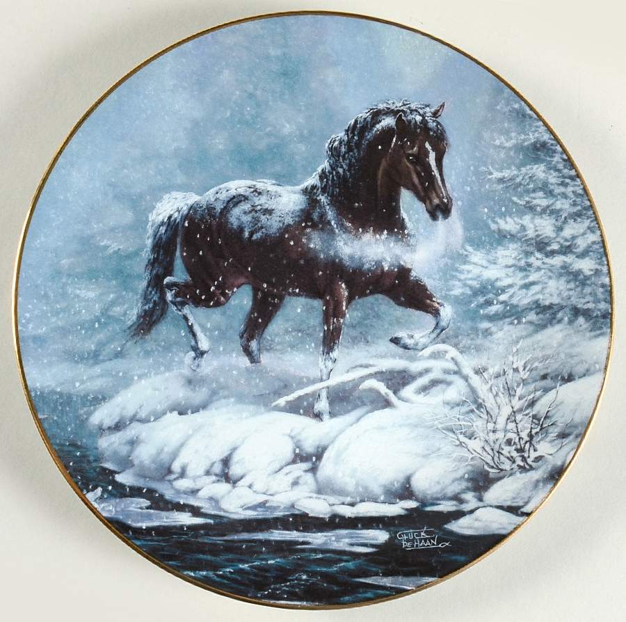 Unbridled Spirit Blizzard's Peril - No Box by Hamilton Collection-1