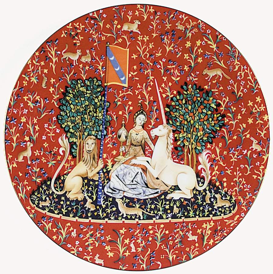 La Dame A La Licorne Sight - No Box by Haviland & Parlon-1