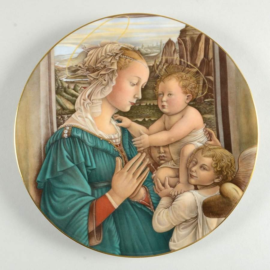 Christmas Madonnas Fra Filippo Lippi-Worship - No Box by Haviland & Parlon-1