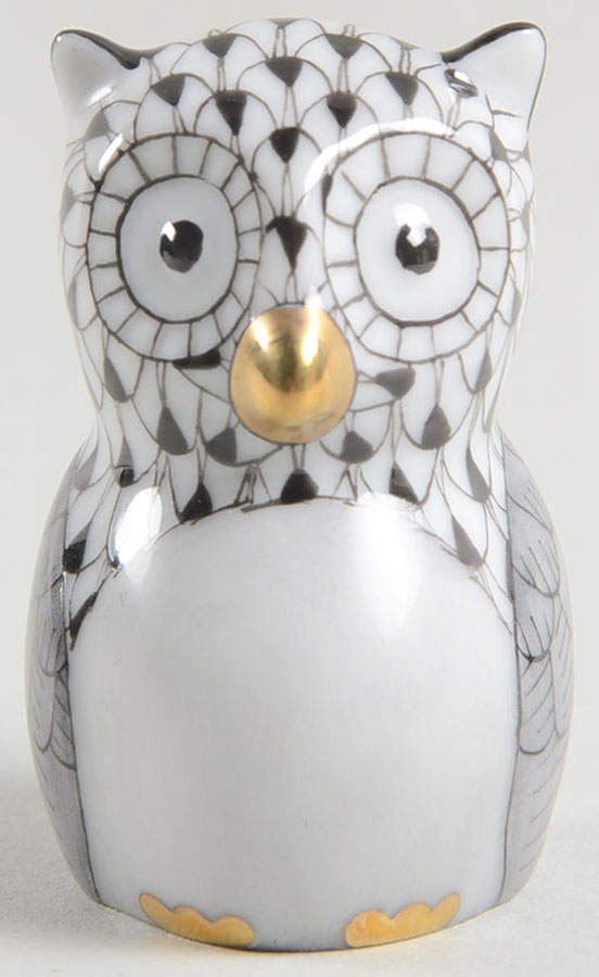 Birds of Prey The Professor-Black - No Box by Herend-1