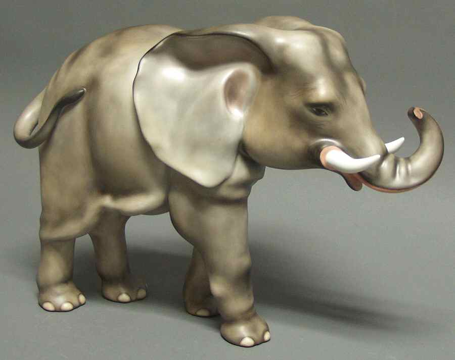 Elephants Elephant-Natural - No Box by Herend-1