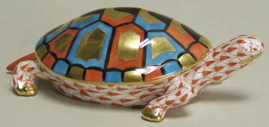 Turtles Turtle-Rust - No Box by Herend-1
