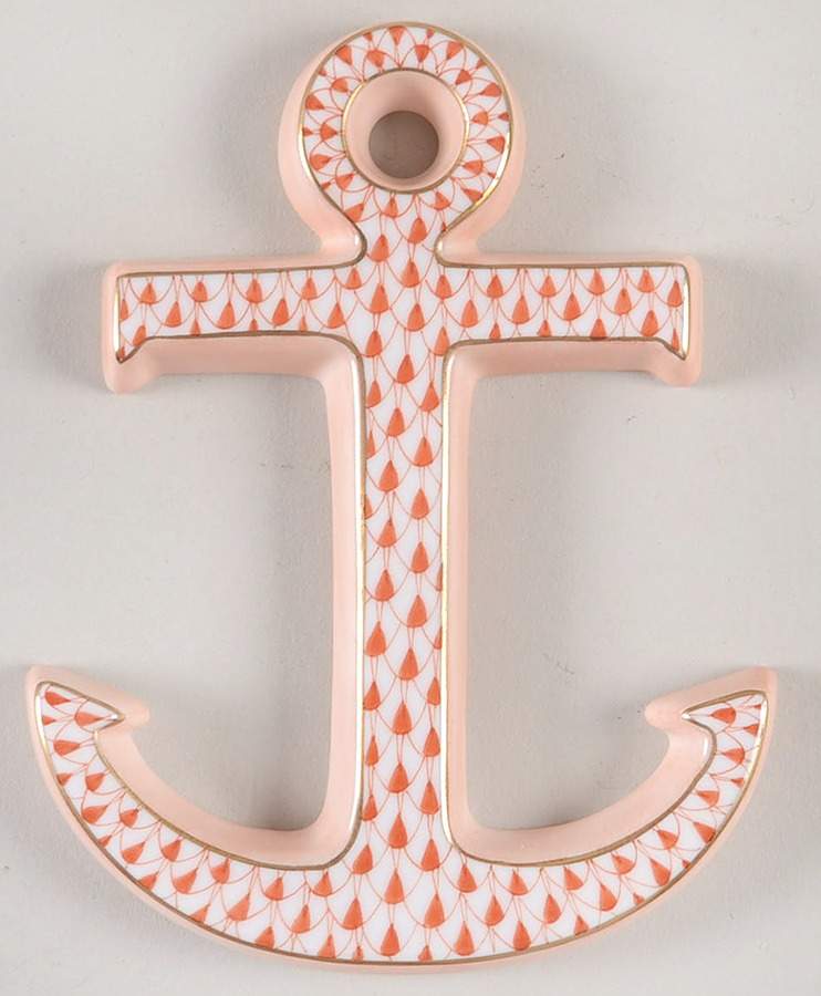 Manmade Objects Anchor-Rust - No Box by Herend-1
