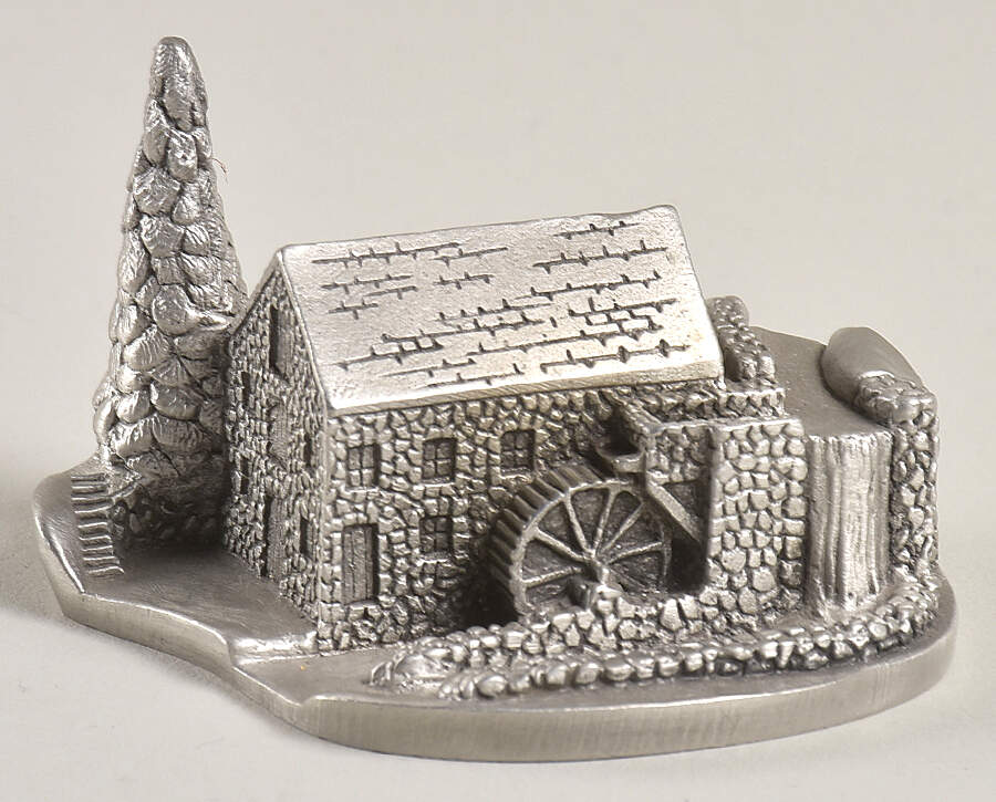 Hudson Pewter Figurines Mill House - No Box by Hudson Pewter-1
