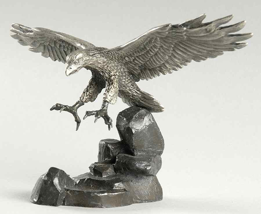 Hudson Pewter Figurines Eagle - No Box 42 by Hudson Pewter-1