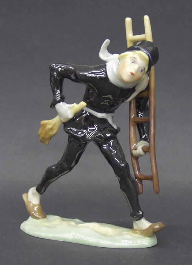 Literary-Historical Chimney Sweep-Miniature/Color - No Box by Hutschenreuther-1