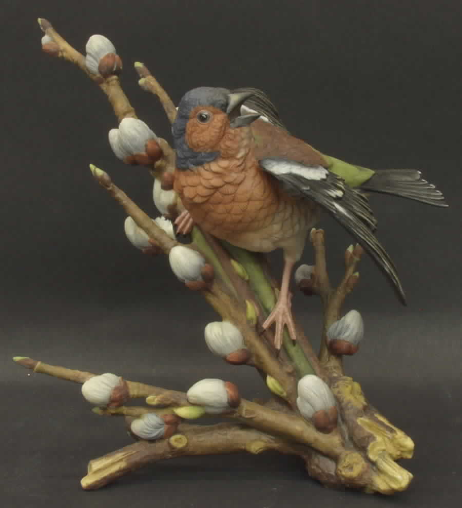 Gunther Granget Birds Chaffinch (Spring Melody) - Boxed by Hutschenreuther-1