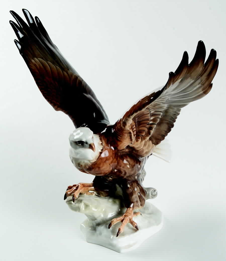 Birds Bald Eagle - Boxed by Hutschenreuther-1