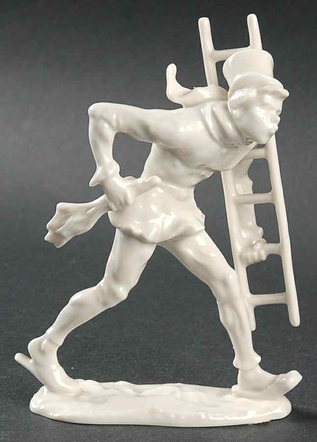 Literary-Historical Chimney Sweep-Miniature/White - Boxed by Hutschenreuther-1