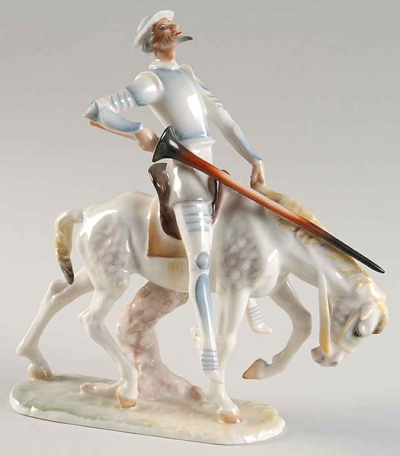 Literary-Historical Don Quixote-Color - No Box by Hutschenreuther-1