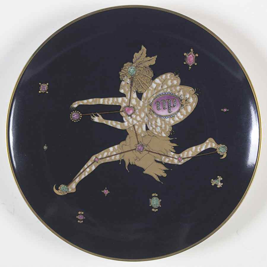 Zodiac Plate Virgo - No Box by Hutschenreuther-1