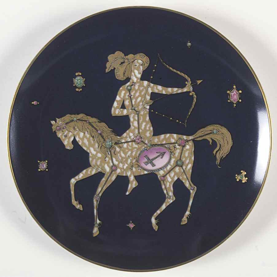 Zodiac Plate Sagittarius - Boxed by Hutschenreuther-1