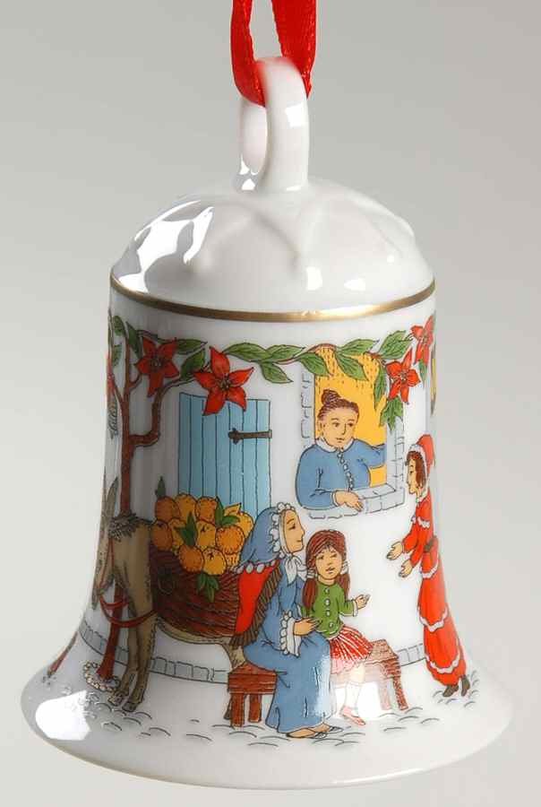 Annual China Christmas Bell Greece - No Box by Hutschenreuther-1