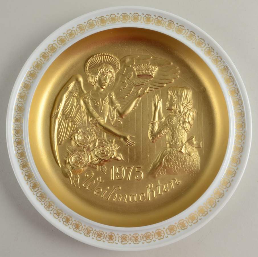 The Holy Family Christmas Plates The Annunciation - No Box by Hutschenreuther-1
