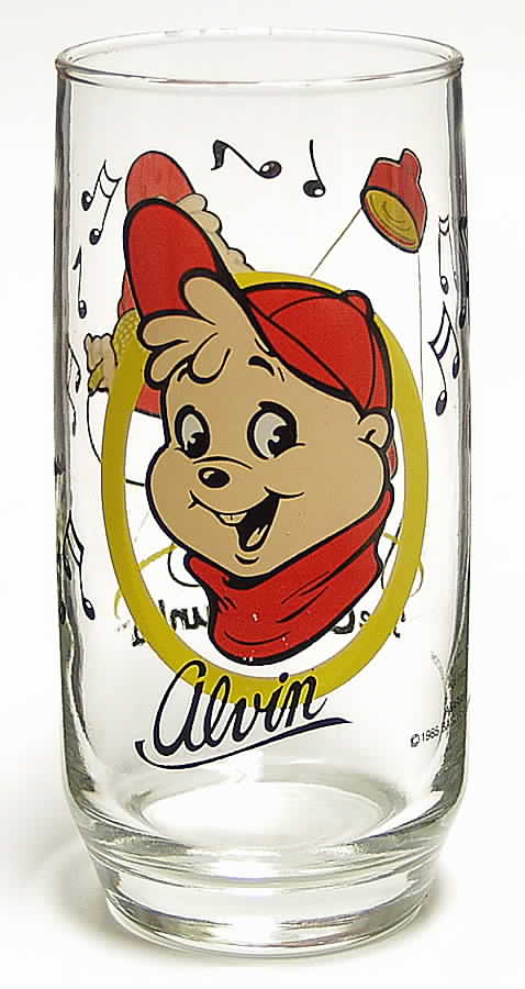 Chipmunks Glasses Alvin - No Box by Hardee's-1