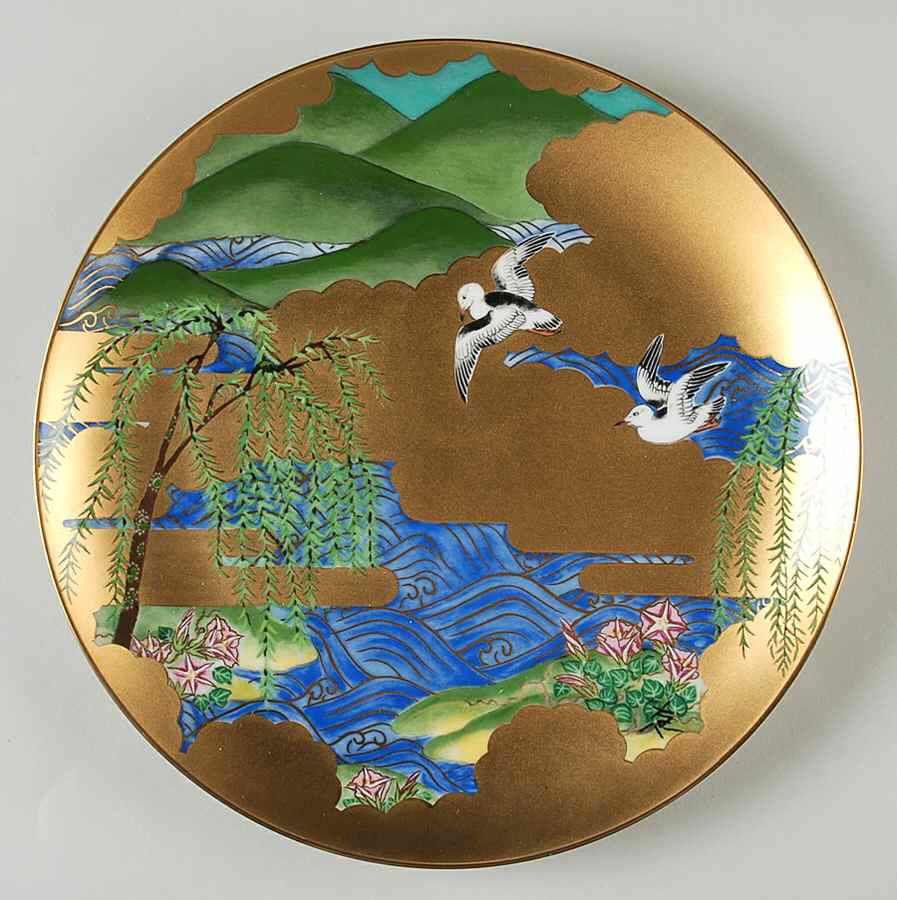 Poetic Gardens of Japan Gentle Breeze - Boxed by Hamilton Collection-1