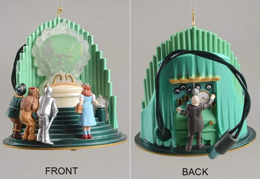 Wizard of Oz The Great Oz-Magic-Lights - No Box by Hallmark Gold Crown-1