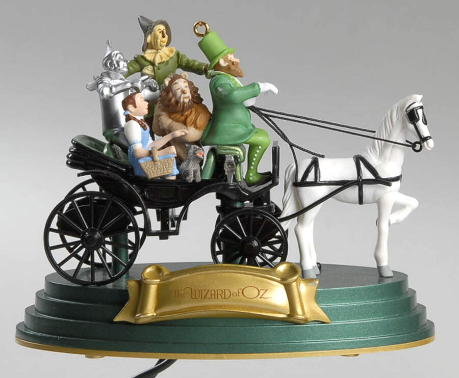 Wizard of Oz Horse Of A Different Color-Magical - Boxed by Hallmark Gold Crown-1