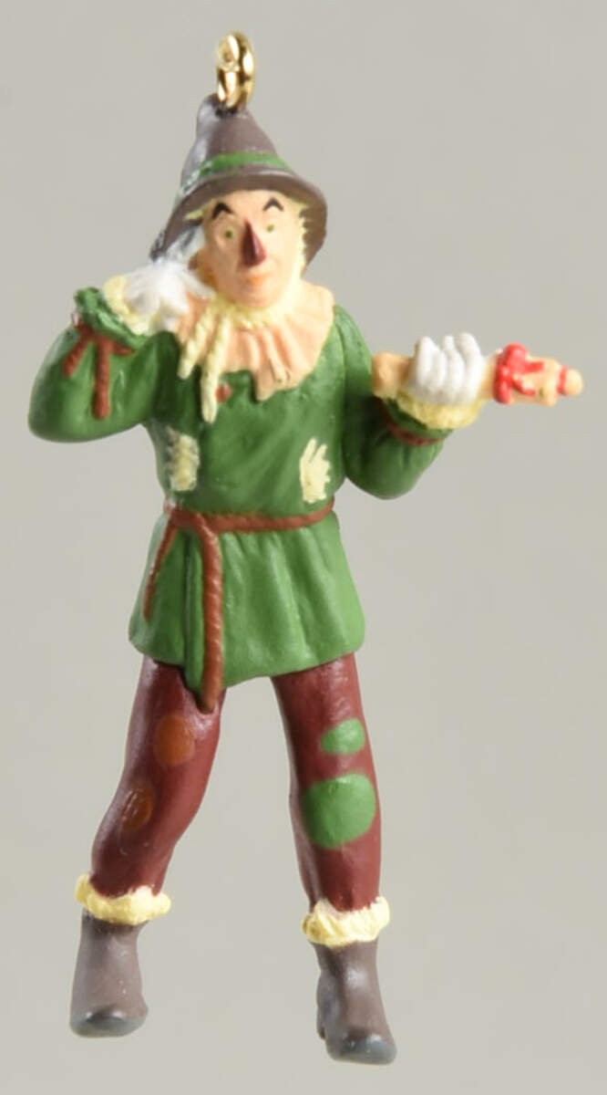 Wizard of Oz Scarecrow-Miniature - No Box by Hallmark Gold Crown-1