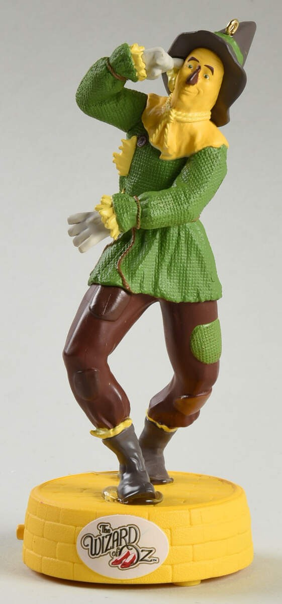 Wizard of Oz 2015 If I Only Had A Brain  - Boxed by Hallmark Gold Crown-1