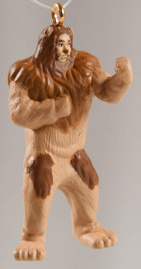 Wizard of Oz Cowardly Lion-Miniature - Boxed by Hallmark Gold Crown-1