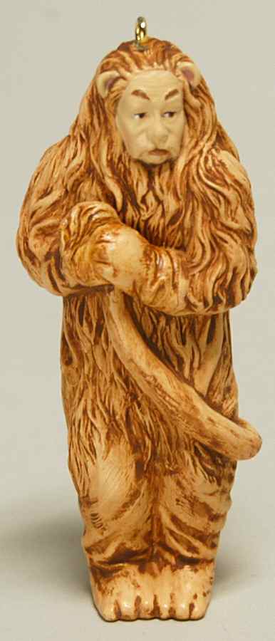 Wizard of Oz Cowardly Lion - No Box by Hallmark Gold Crown-1