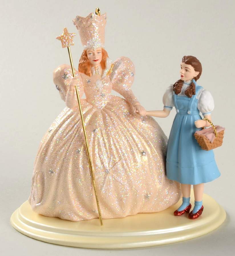 Wizard of Oz Dorothy And Glinda-The Good Witch - Boxed by Hallmark Gold Crown-1