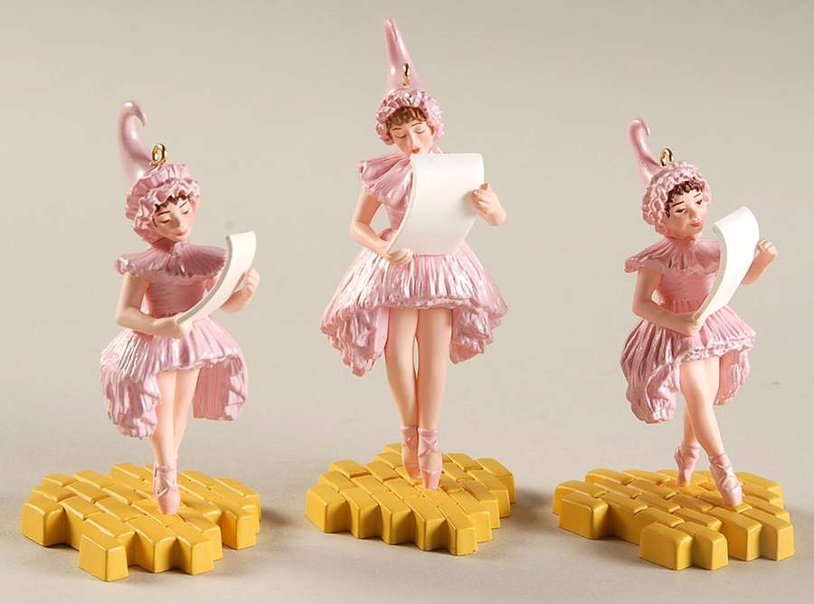 Wizard of Oz Lullabye League-Set Of 3 - With Box by Hallmark Gold Crown-1