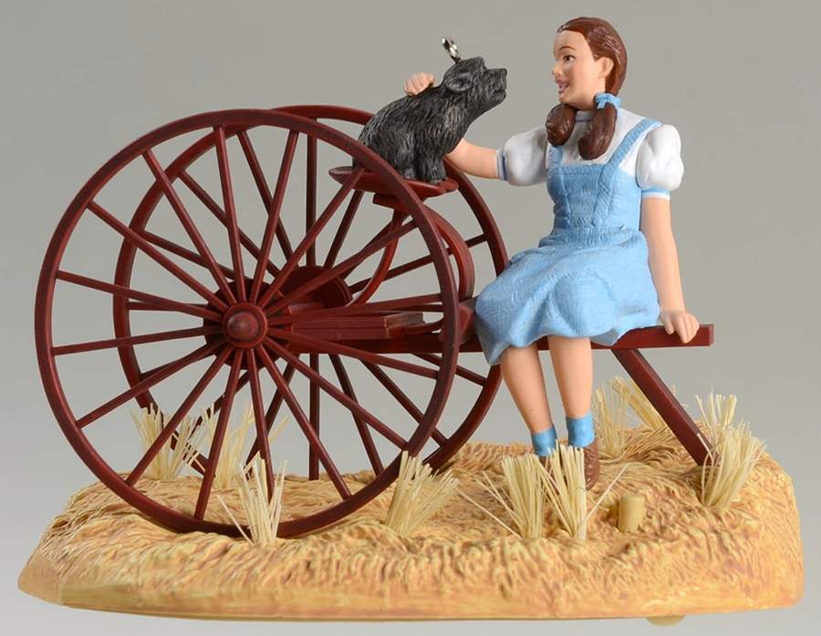 Wizard of Oz Somewhere Over The Rainbow-Mag - No Box by Hallmark Gold Crown-1