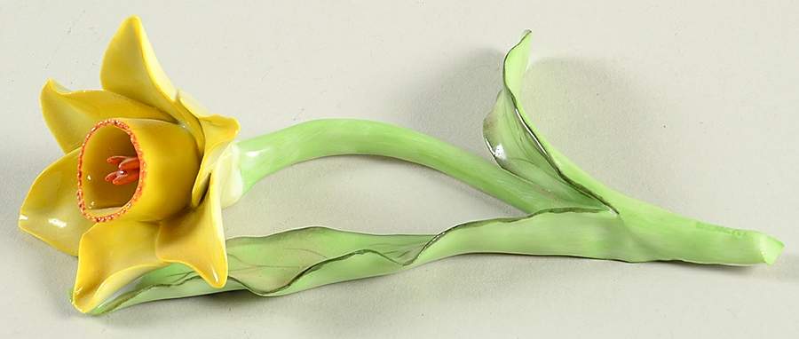 Floral-Plant Daffodil - No Box by Herend-1