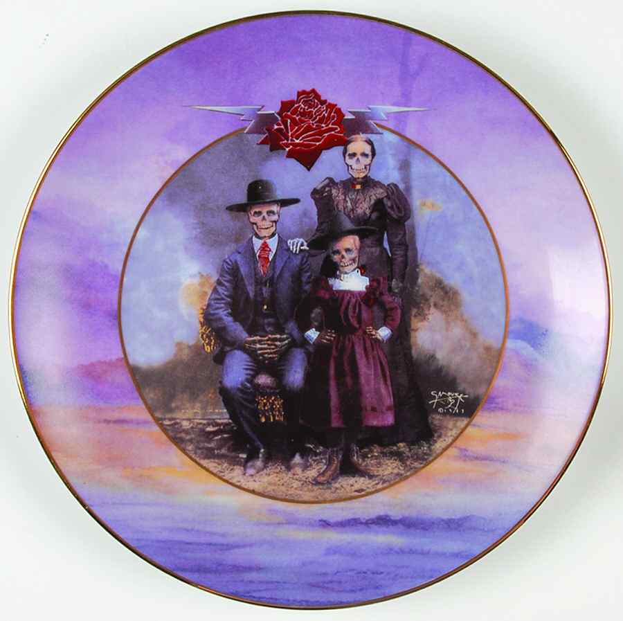 The Grateful Dead Art Grateful Dead Family Album - No Box by Hamilton Collection-1