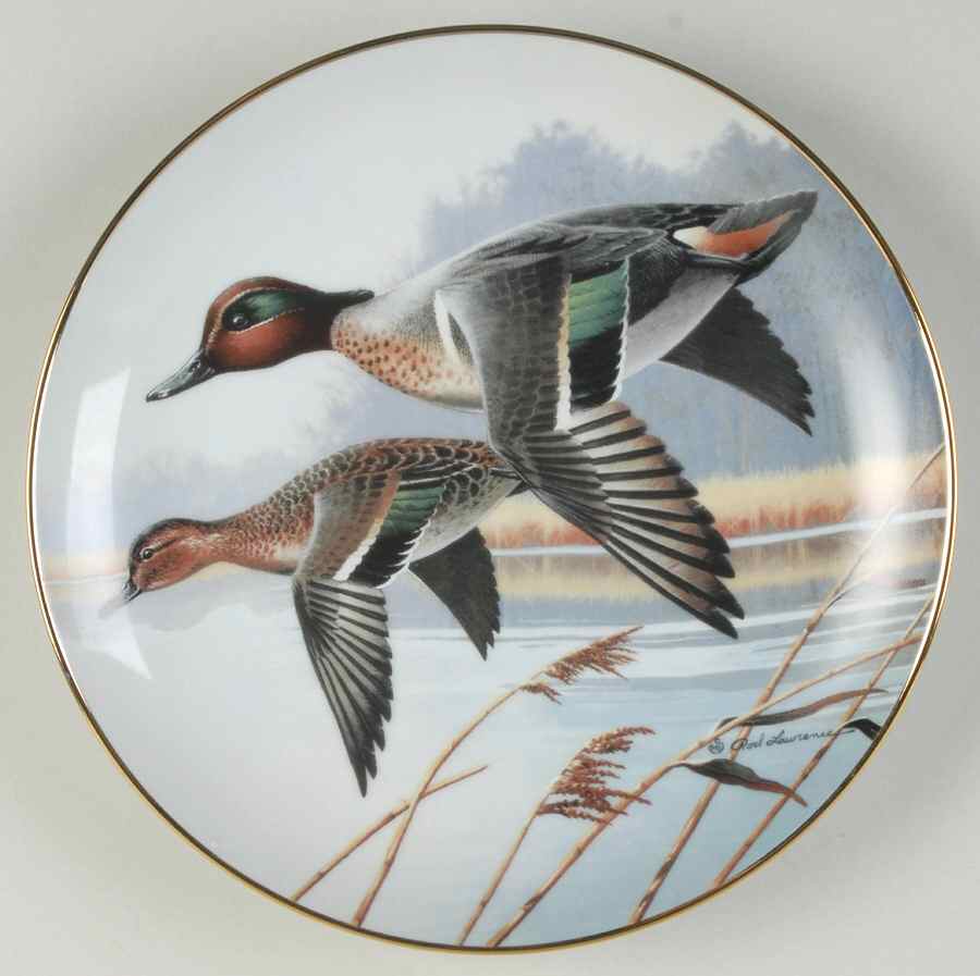 North American Ducks Twin Flight - Boxed by Hamilton Collection-1