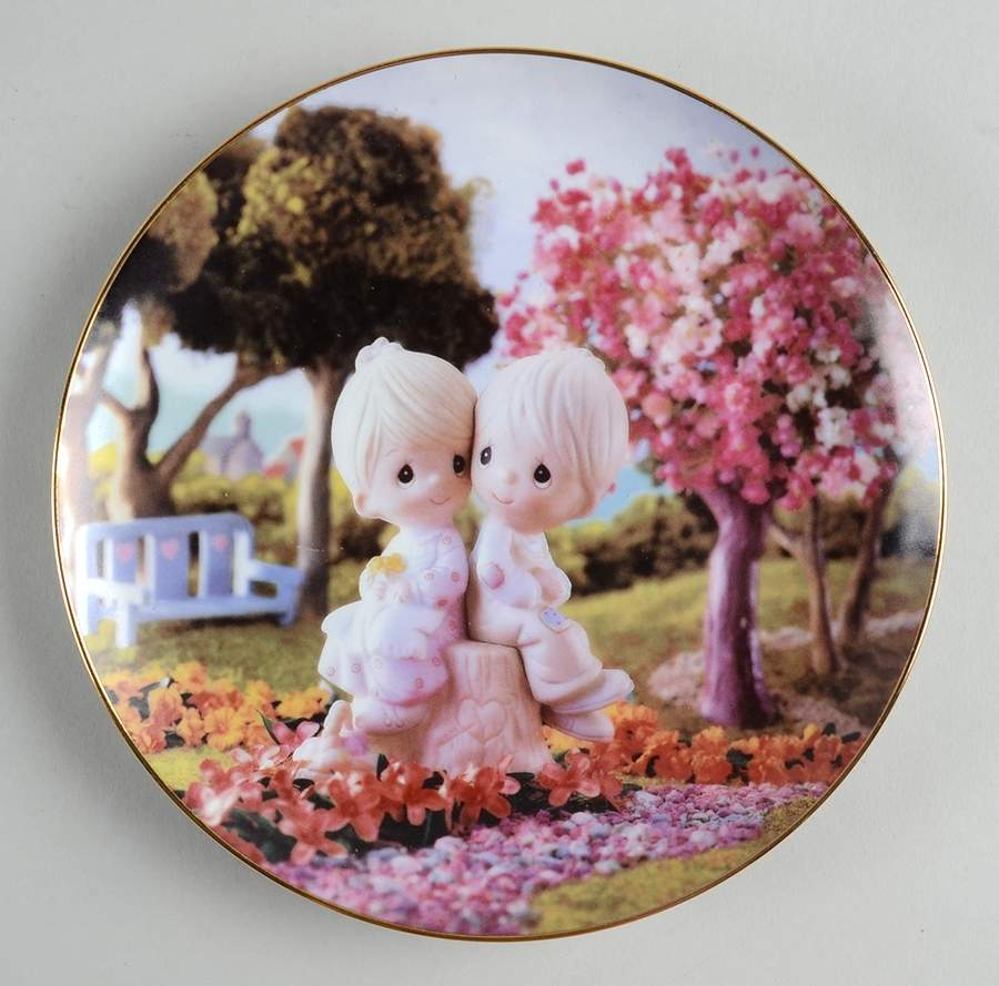 Precious Moment Classics Love One Another - No Box by Hamilton Collection-1