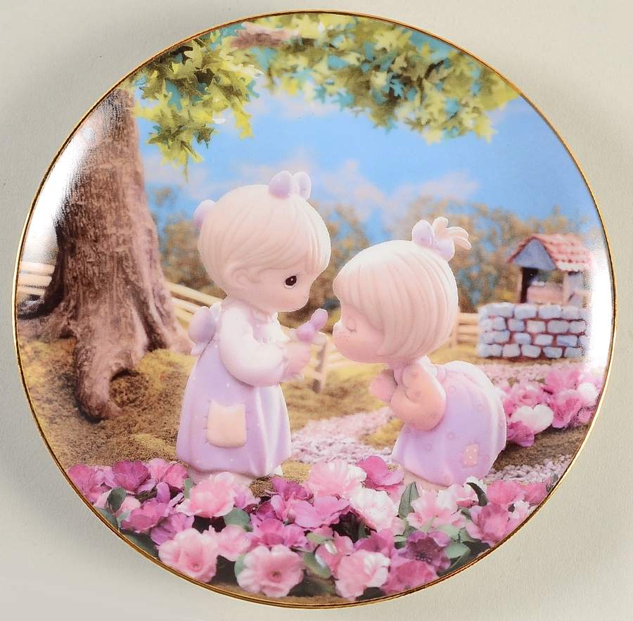 Precious Moment Classics Good Friends Are Forever - No Box by Hamilton Collection-1