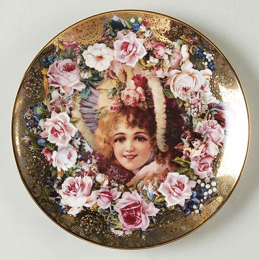 Romantic Victorian Keepsakes Bonnets And Bouquets - No Box by Hamilton Collection-1