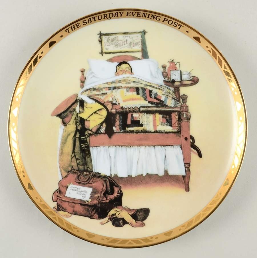 Saturday Evening Post Furlough - No Box by Hamilton Collection-1