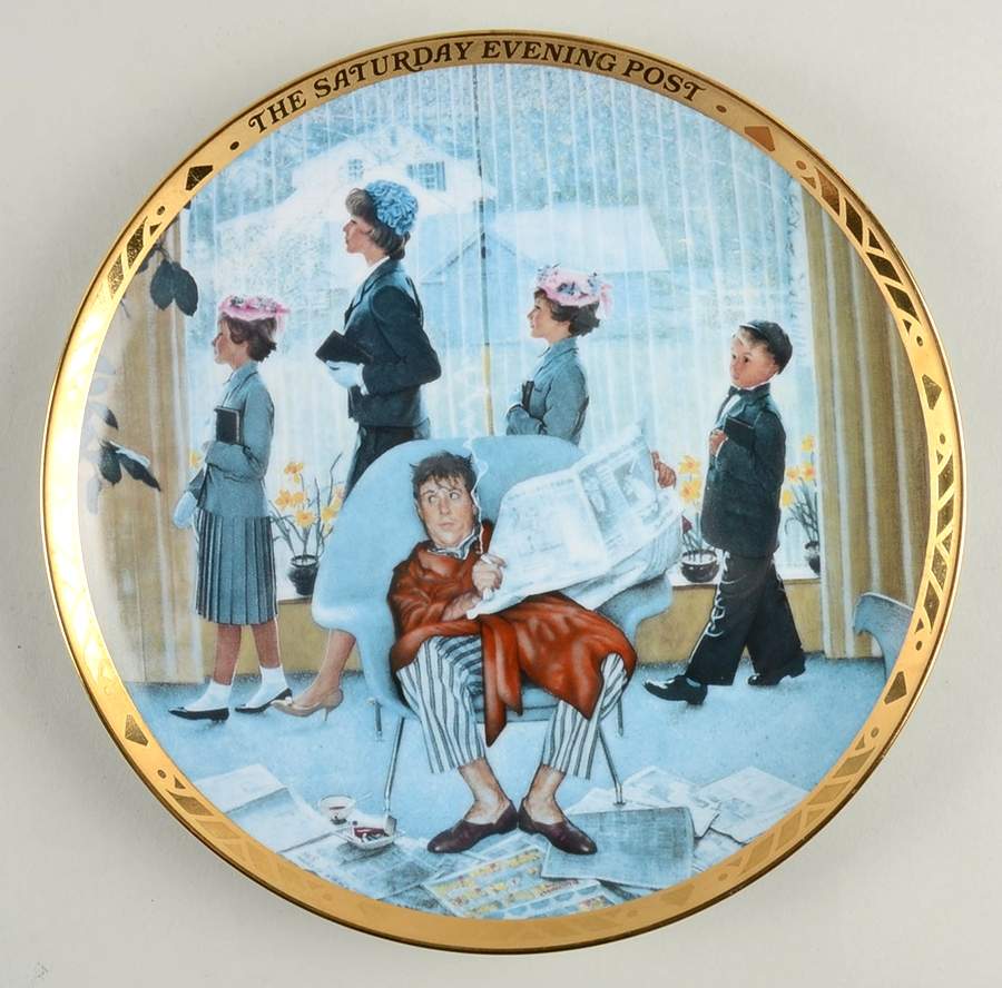 Saturday Evening Post Easter Morning - Boxed by Hamilton Collection-1