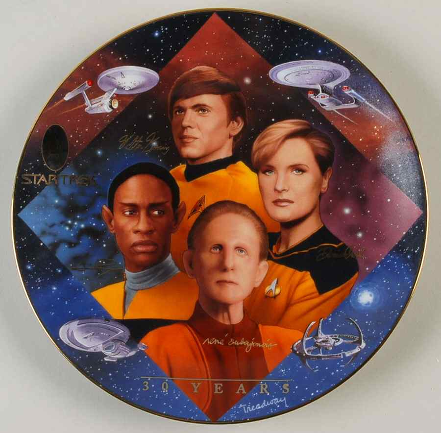 Star Trek-Thirty Years Starfleet Security - No Box by Hamilton Collection-1