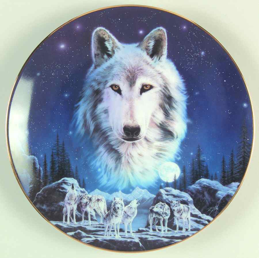 Wilderness Spirits Eyes Of The Night - With Box by Hamilton Collection-1