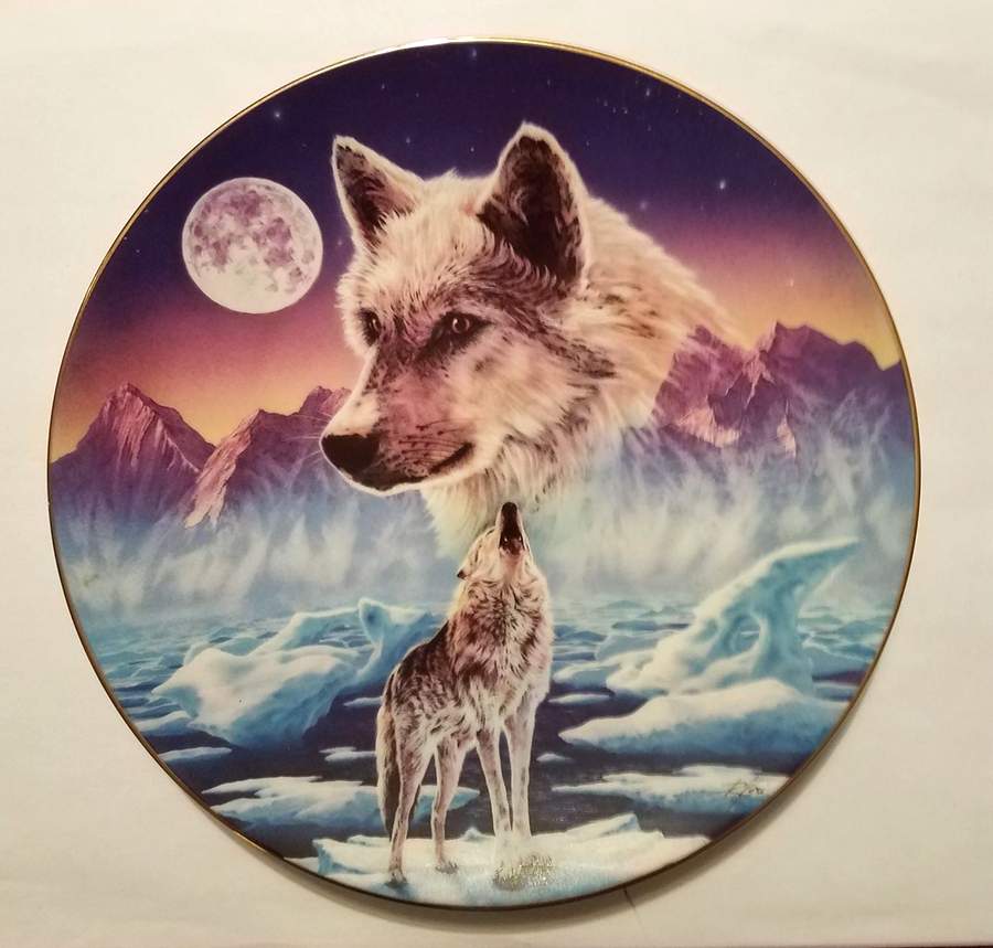Wilderness Spirits Breaking The Silence - No Box by Hamilton Collection-1