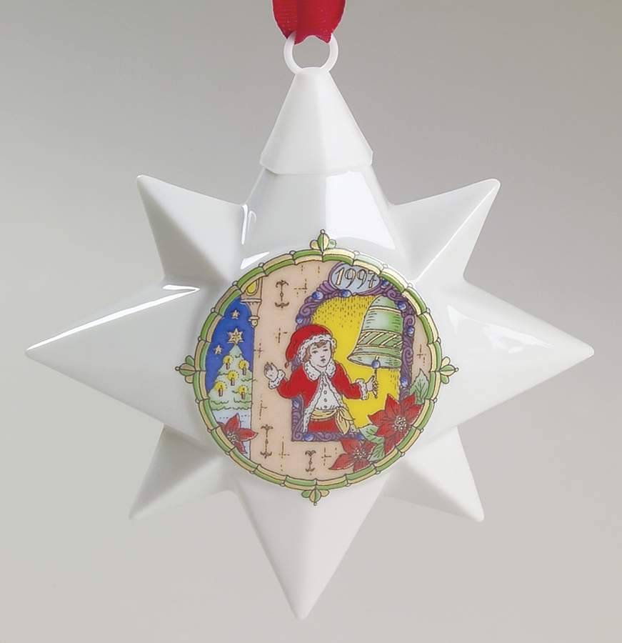 Annual Christmas Star Tolling The Bell - Boxed by Hutschenreuther-1
