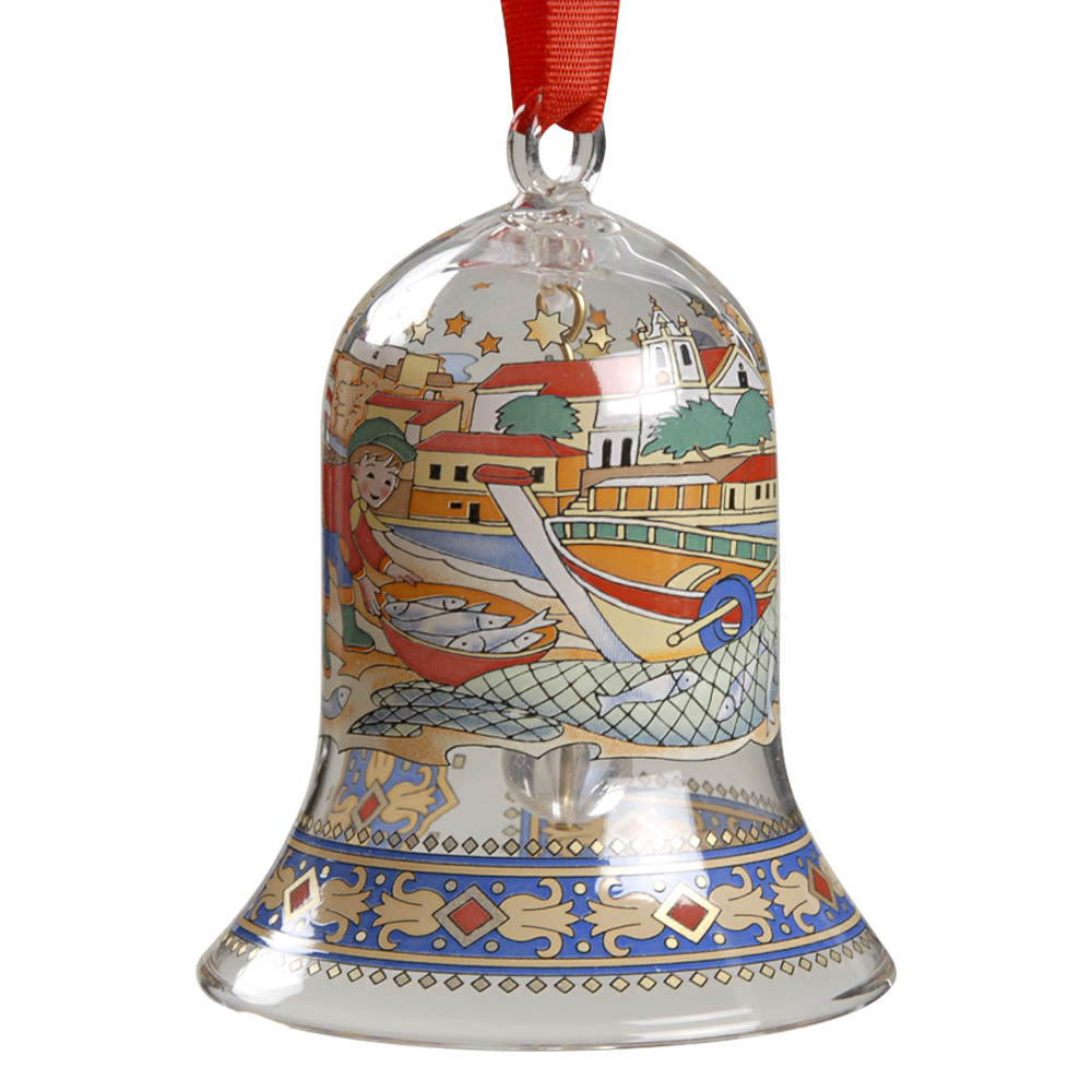 Annual Crystal Christmas Bell Algarve - Boxed by Hutschenreuther-1