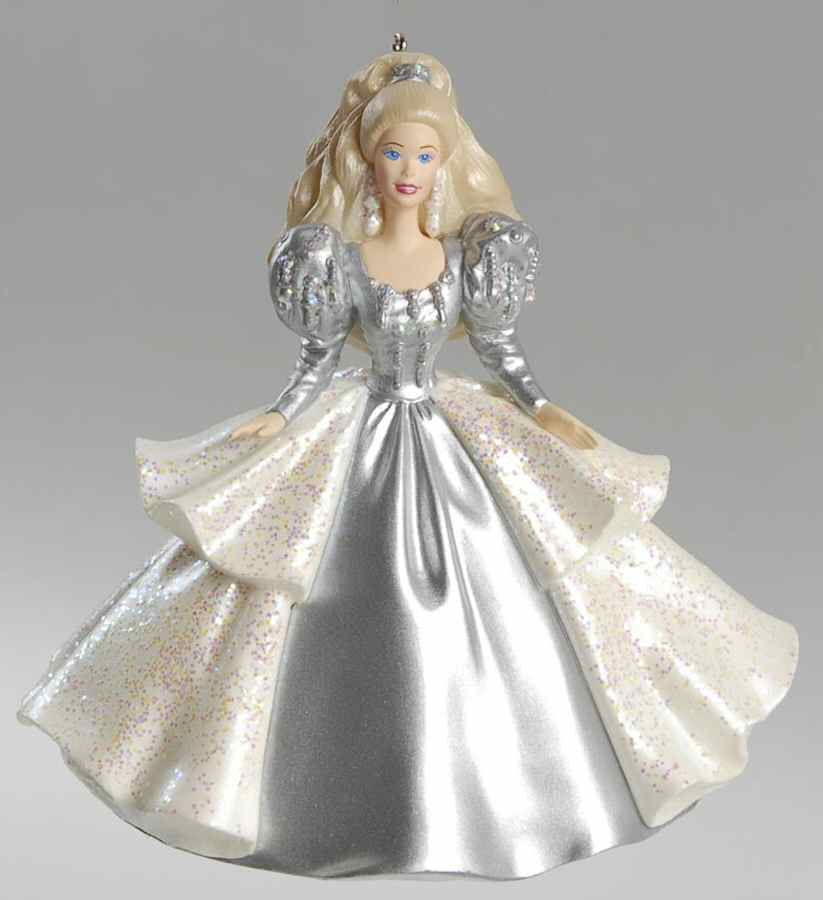 Happy Holidays Barbie Happy Holidays Barbie-2000 - No Box by Hallmark Gold Crown-1