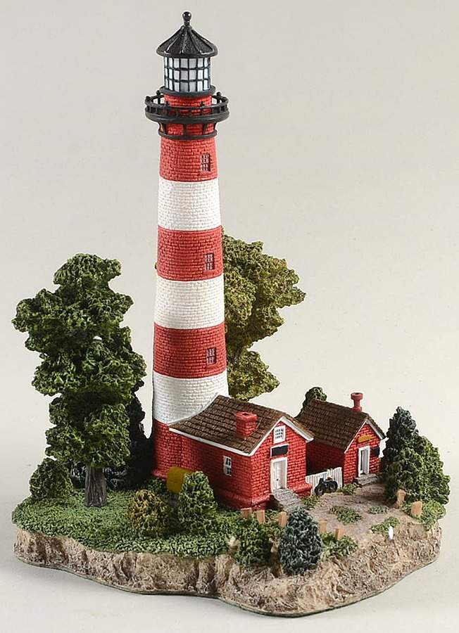 Great Lighthouses of the World Assateague, Va - No Box by Harbour Lights-1