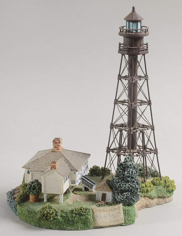 Great Lighthouses of the World Sanibel, Fl - Boxed by Harbour Lights-1