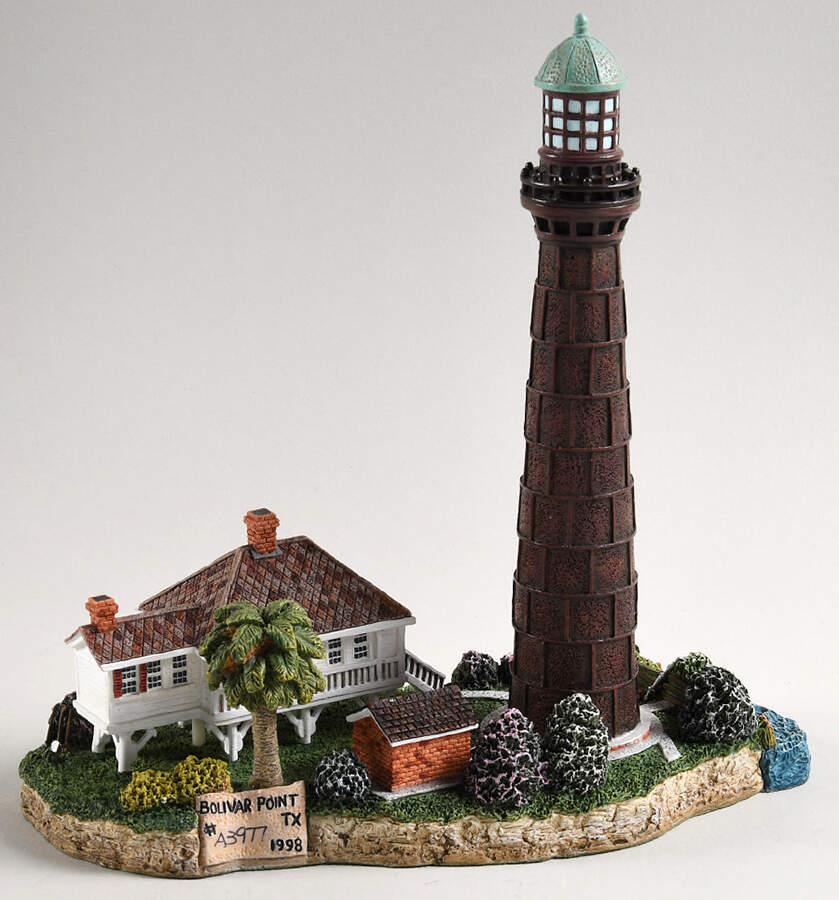Great Lighthouses of the World Bolivar Point, Tx - Boxed by Harbour Lights-1