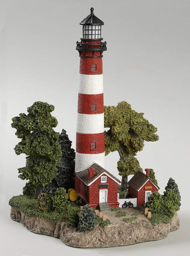 Great Lighthouses of the World Assateague, Virginia - No Box by Harbour Lights-1