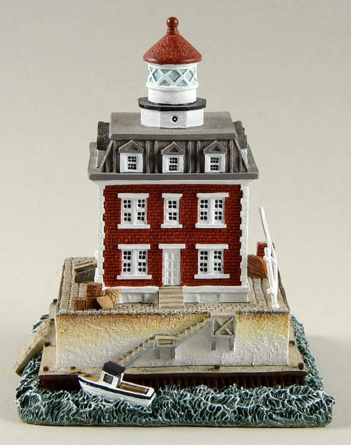Great Lighthouses of the World New London Ledge, Ct - No Box by Harbour Lights-1