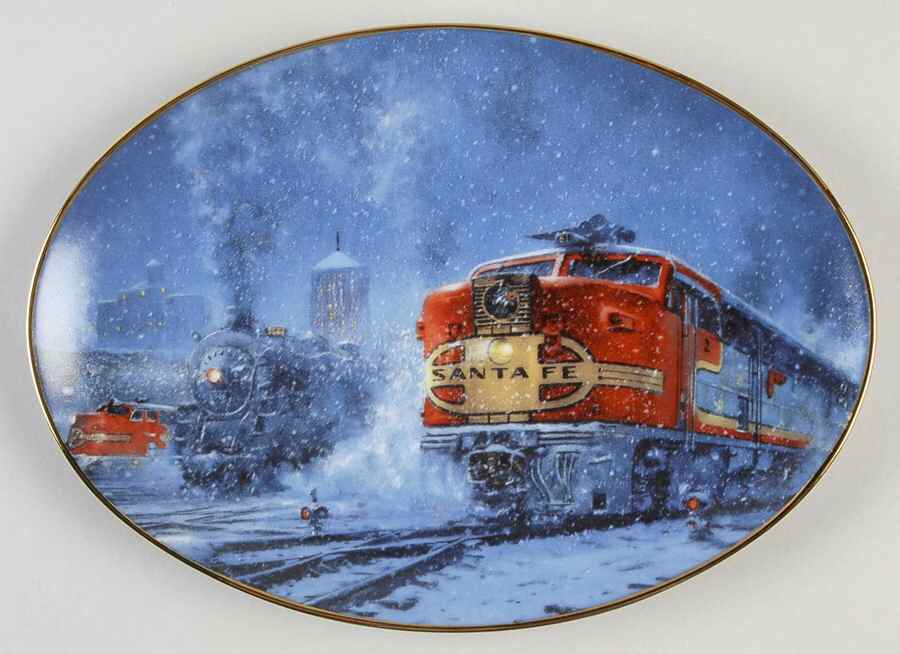 Snowy Passages Westward Bound - No Box by Hamilton Collection-1