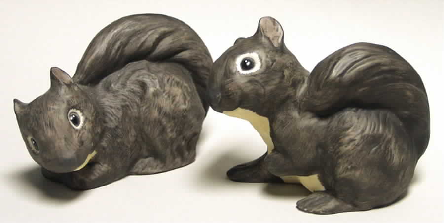 Snuggle Babies Baby Squirrels - Boxed by Hamilton Collection-1